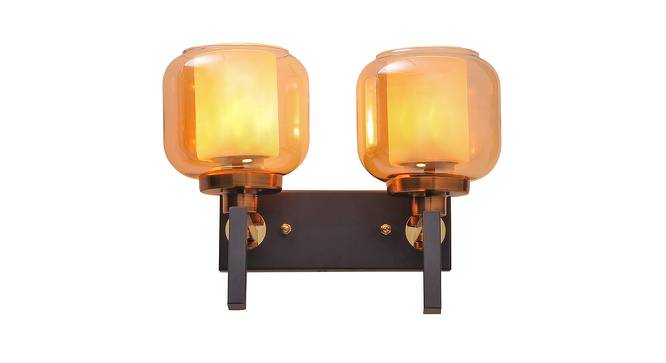 Lilian Wall Lamp (Antique Gold & Brown) by Urban Ladder - Design 1 Side View - 410627