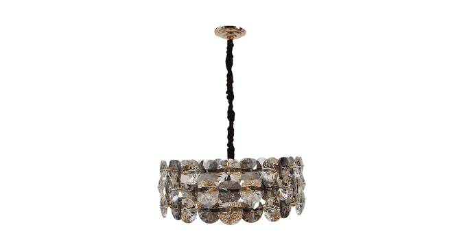 Larea Chandelier (Rose Gold & Smoke) by Urban Ladder - Cross View Design 1 - 410638