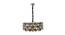 Larea Chandelier (Rose Gold & Smoke) by Urban Ladder - Cross View Design 1 - 410638