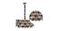 Larea Chandelier (Rose Gold & Smoke) by Urban Ladder - Design 1 Close View - 410644