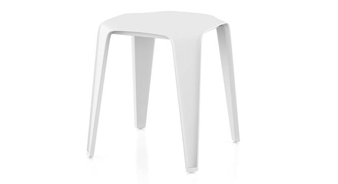 Ibiza Patio Table (White) by Urban Ladder - Cross View Design 1 - 410657