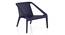 Palma Patio Chair - Set of 2 (Navy) by Urban Ladder - Cross View Design 1 - 410658