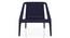 Palma Patio Chair - Set of 2 (Navy) by Urban Ladder - Front View Design 1 - 410664