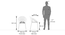Ibiza Patio Chair - Set of 2 (White) by Urban Ladder - Design 1 Dimension - 410677