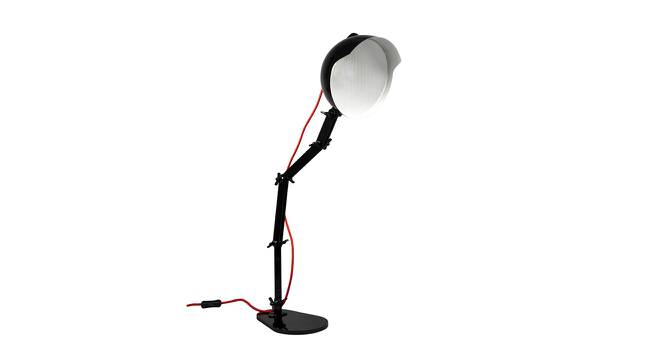 Dylan Table Lamp (Black, Black Shade Colour, Metal Shade Material) by Urban Ladder - Front View Design 1 - 410705