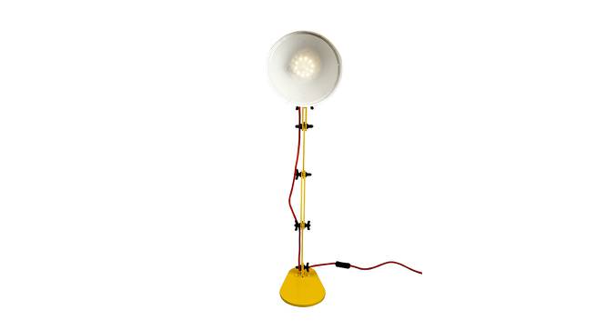 Dylan Table Lamp (Yellow, Yellow Shade Colour, Metal Shade Material) by Urban Ladder - Front View Design 1 - 410707