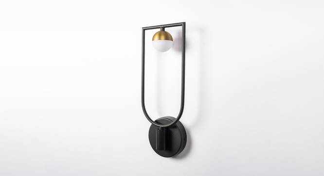 Ayard Wall Lamp (Black & Gold) by Urban Ladder - Cross View Design 1 - 410738