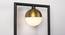 Ayard Wall Lamp (Black & Gold) by Urban Ladder - Design 1 Side View - 410760