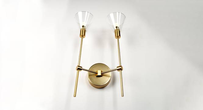 Ilan Wall Lamp (Brushed Gold) by Urban Ladder - Cross View Design 1 - 410830