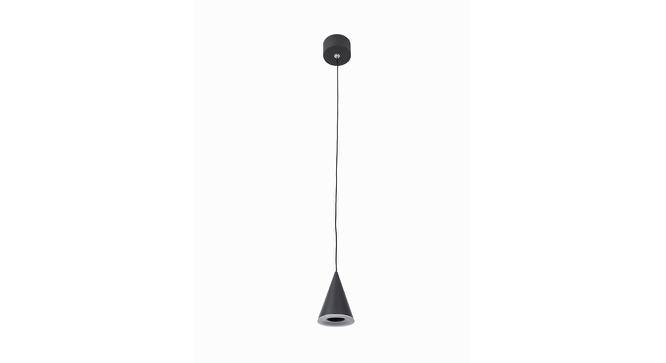 Malo Hanging Lamp (Black & Gold, Aluminium Shade Material, Black & Gold Shade Colour) by Urban Ladder - Cross View Design 1 - 410838