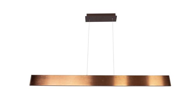 Nel Hanging Lamp (Copper, Copper Shade Colour, Aluminium Shade Material) by Urban Ladder - Front View Design 1 - 410924