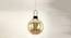 Nolan Hanging Lamp (Gold, Gold Shade Colour, Metal & Glass Shade Material) by Urban Ladder - Cross View Design 1 - 410945