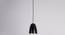 Sasha Hanging Lamp (Black, Black Shade Colour, Aluminium Shade Material) by Urban Ladder - Cross View Design 1 - 410948