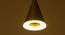 Malo Hanging Lamp (Black & Gold, Aluminium Shade Material, Black & Gold Shade Colour) by Urban Ladder - Rear View Design 1 - 411026