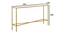 Buster Console Table (Gold, Powder Coating Finish) by Urban Ladder - Design 1 Dimension - 411329