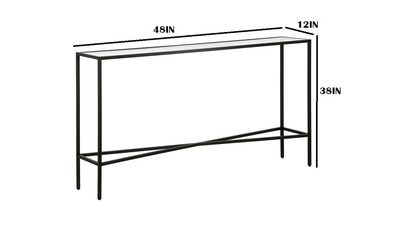 Calloway console table black 9
