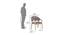 Caprica Arm Chair (Grey, Matte Finish) by Urban Ladder - Image 1 Design 1 - 411350