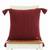 Flannery cushion cover maroon lp