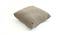 Fifi Cushion Cover (46 x 46 cm  (18" X 18") Cushion Size, Natural & Pale Whisper) by Urban Ladder - Design 1 Side View - 411422
