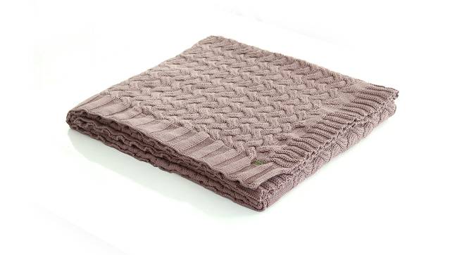 Waverly Throw (Pewter) by Urban Ladder - Design 1 Side View - 411519