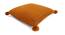 Iris Cushion Cover (Mustard, 41 x 41 cm  (16" X 16") Cushion Size) by Urban Ladder - Design 1 Side View - 411523