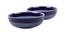 Desiree Serving Bowls Set of 2 (Blue) by Urban Ladder - Front View Design 1 - 411732