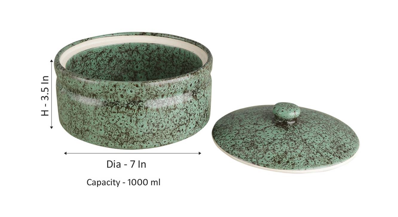 Elena serving bowl with lid 6
