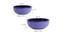 Garland Serving Bowls Set of 2 (Blue) by Urban Ladder - Design 1 Dimension - 411952