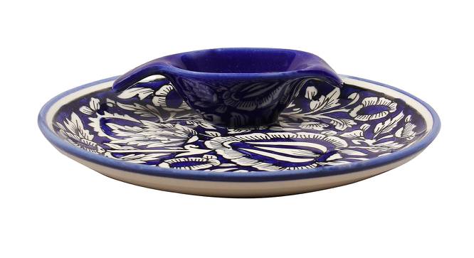 Jacqui Platter with Attached Bowl by Urban Ladder - Front View Design 1 - 412119