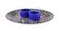 Jeslyn Platter with Attached Bowl by Urban Ladder - Front View Design 1 - 412123