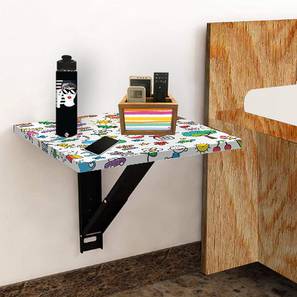 Kids Study Table Design Abra Wall Mounted Study Table (Matte Finish)