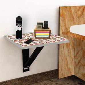 White Table Design Aislinn Engineered Wood Laptop Table in Multi Coloured Colour