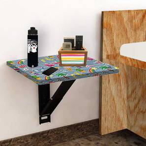 Study Desk Design Rumer Wall Mounted Study Table (Matte Finish)