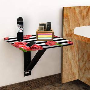 Collections New In Channapatna Design Rome Engineered Wood Laptop Table in Multi Coloured Colour
