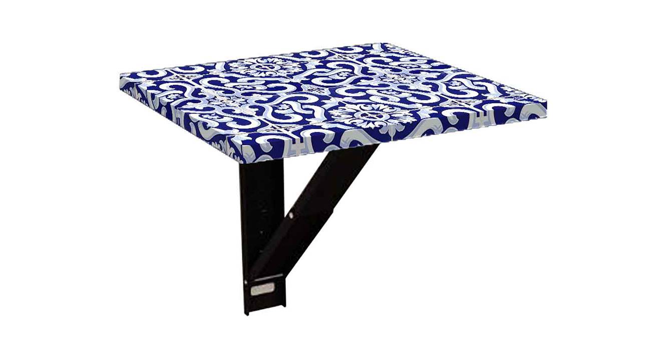 Hartley Engineered Wood Laptop Table in Multi Coloured Colour Urban