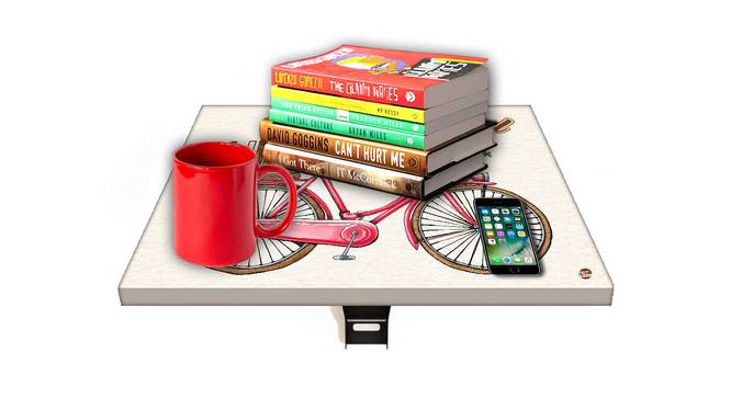 Temperance Wall Mounted Study Table (Matte Finish) by Urban Ladder - Cross View Design 1 - 412411