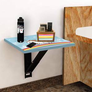 Kids Study Table Design Winslet Wall Mounted Kids Table in Multi Coloured Colour