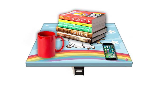 Winslet Wall Mounted Study Table (Matte Finish) by Urban Ladder - Cross View Design 1 - 412471