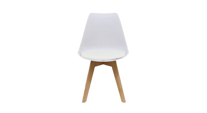 Ashlea Dining Chair (White) by Urban Ladder - Front View Design 1 - 412522