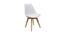 Ashlea Dining Chair (White) by Urban Ladder - Cross View Design 1 - 412538
