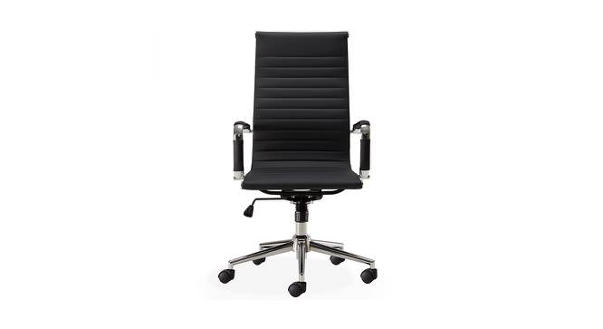 Chele Office Chair (Black) by Urban Ladder - Front View Design 1 - 412617