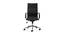 Chele Office Chair (Black) by Urban Ladder - Front View Design 1 - 412617