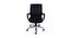 Butler Office Chair (Black) by Urban Ladder - Front View Design 1 - 412618