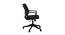 Donnette Office Chair (Black) by Urban Ladder - Design 1 Side View - 412650