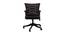 Donnette Office Chair (Black) by Urban Ladder - Rear View Design 1 - 412662