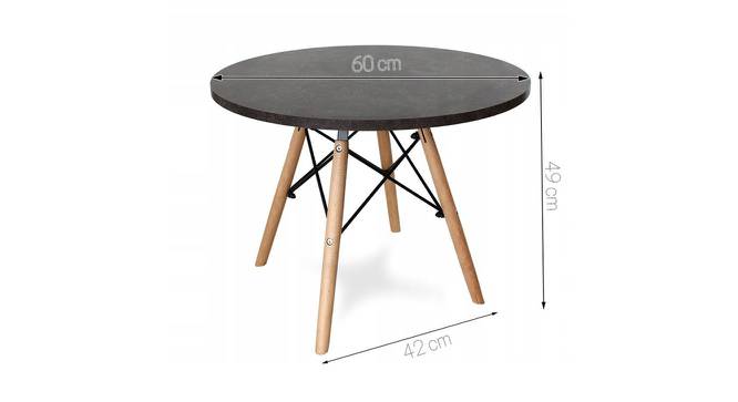 Delmon Coffee Table (Black, Matte Finish) by Urban Ladder - Design 1 Dimension - 412676