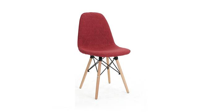 Garey Lounge Chair (Red, Fabric Finish) by Urban Ladder - Front View Design 1 - 412720