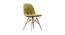 Gerardine Dining Chair (Green, Velvet Finish) by Urban Ladder - Cross View Design 1 - 412729