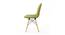 Garey Lounge Chair (Light Green, Fabric Finish) by Urban Ladder - Design 1 Side View - 412751