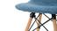 Garey Lounge Chair (Blue, Fabric Finish) by Urban Ladder - Design 1 Close View - 412776
